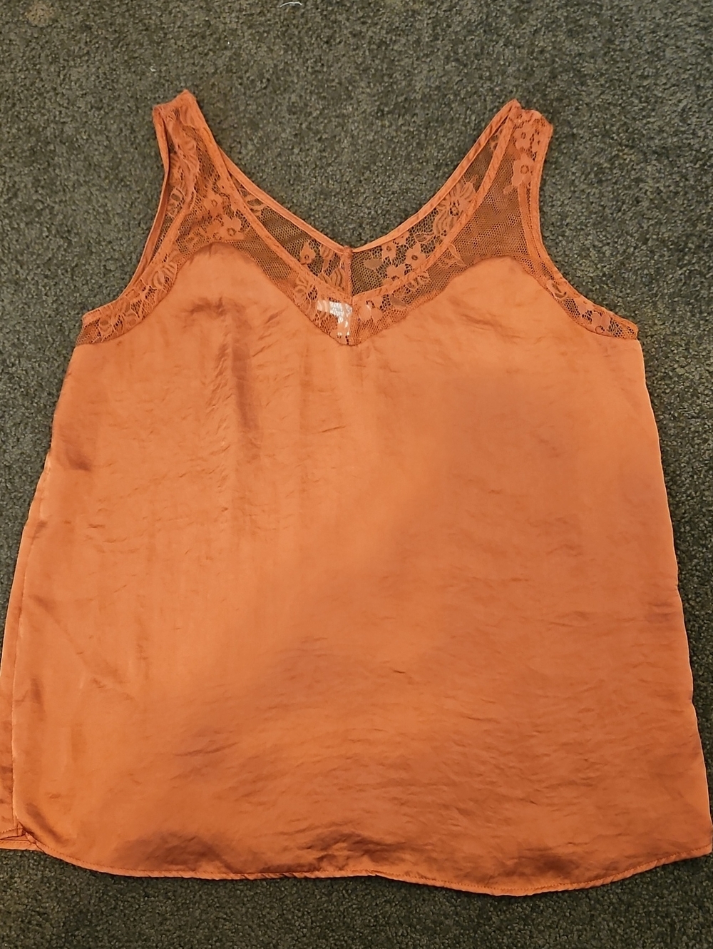Maurices Lace-Trim V-Neck Tank